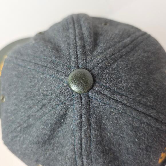 Oregon Ducks Vintage 100%Wool Embroidered Image By ZEPHYR Adjustable Rare Warm - Picture 11 of 13